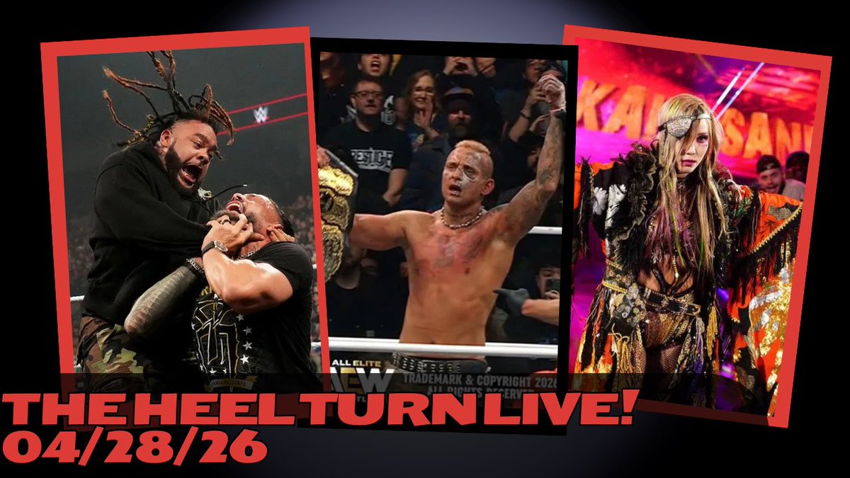 _TheHeelTurn's tweet photo. Headed home now to set up and GO LIVE on YouTube, Twitch, and Facebook Live!

Tune in to join in the fun!!

#wweraw #smackdown #aewdynamite #aew #wrestlingtwitter #wrestlingcommunity https://t.co/yJ1mBiJ82P