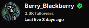 Berry Blackberry tweet media