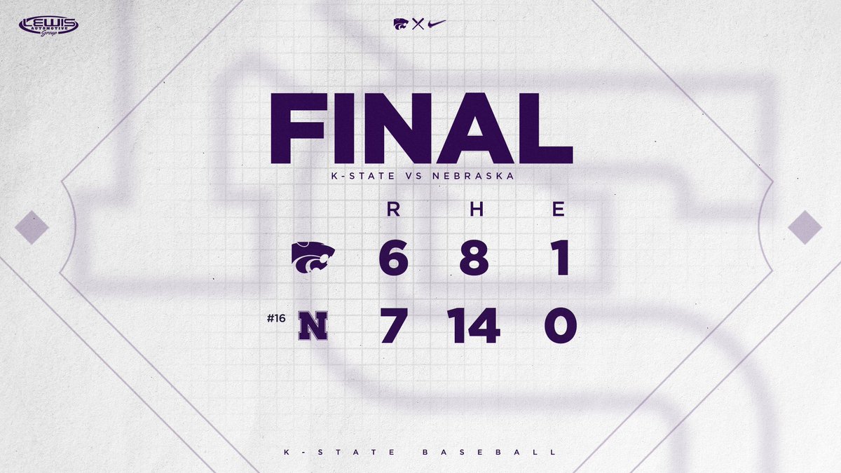 KStateBSB's tweet photo. Huskers walk it off. https://t.co/W44J8gHwed