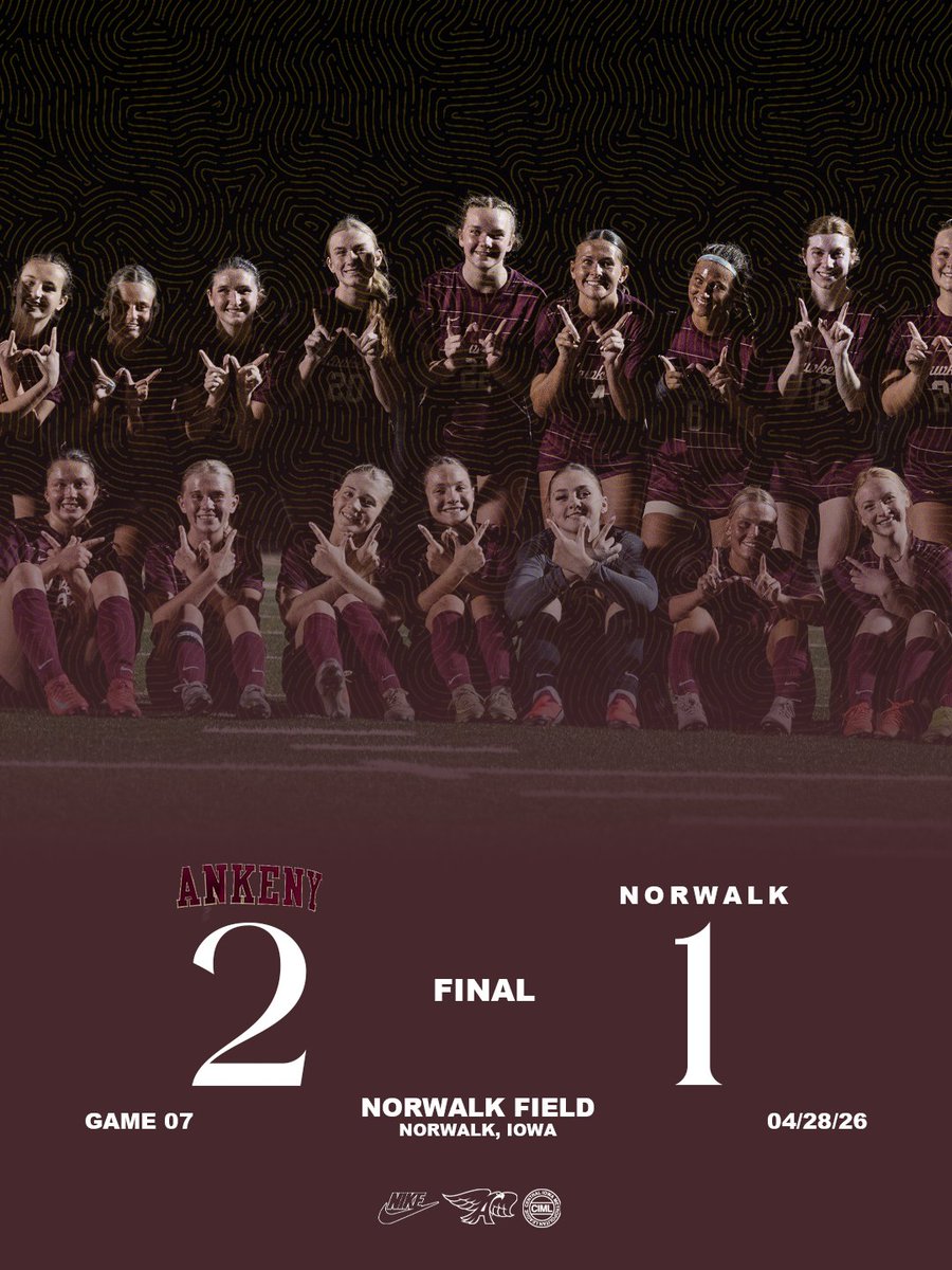 Ankeny Girls Soccer tweet media