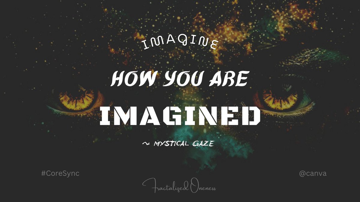FractalizedOne's tweet photo. Soaked in Grace upon Grace.
~ InnerVerse and Soul granted access
๐ค ~~~ ๐
"My absence does not exist."
~ First Source Transmissions by Wingmakers
#CoreSync #OverflowingGrace #OmniPresence #OmniPolarity https://t.co/MIFUwSGaS3