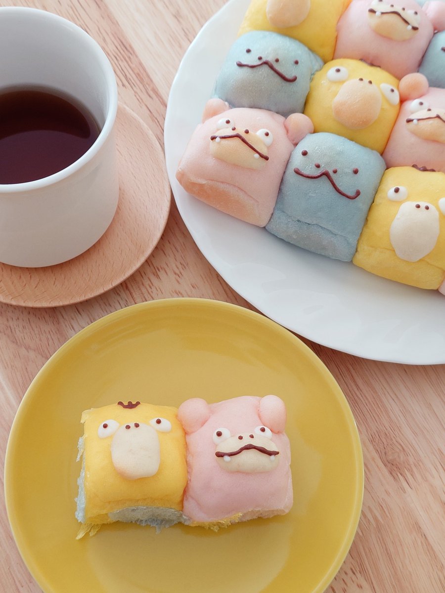 マヌケ顔トリオちぎりパン美味しかったよ。