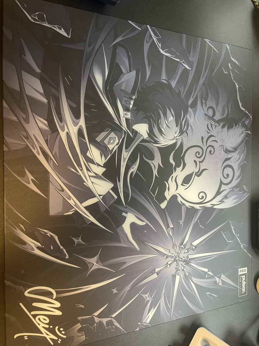 Laffinnn's tweet photo. Meiyのマウスパッド届いた！ https://t.co/ia2eyyl8O9