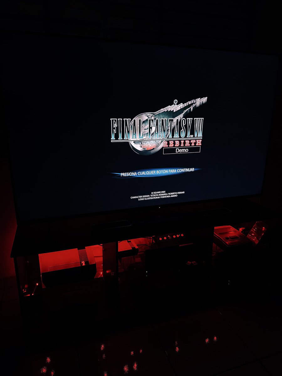 A calar el demo ☺️
#FinalFantasyVIIRebirth 🫰🏻⚡️🎮