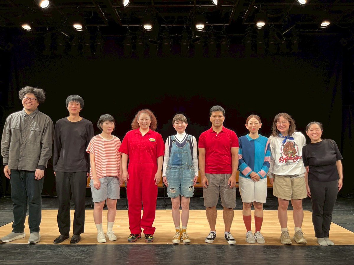 ナカゴー本公演『ずっと洋画みたいだね』
全公演終演いたしました
ご来場誠にありがとうございました！
頌豊与さん、ナカゴーの我儘を沢山聞いてくれて
香椎ちゃん、その我儘を背負ってくれて
学彦くん、参加した瞬間から八面六臂の働きを
本当にありがとう！
また会おう！