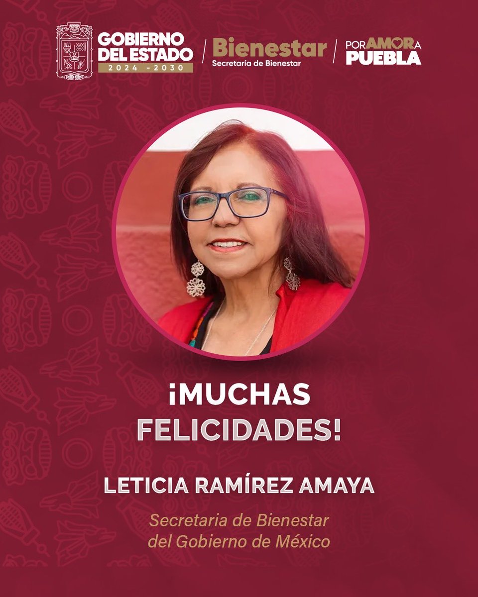 artemisa_laura's tweet image. Muchas felicidades estimada Maestra @Letamaya por esta nueva responsabilidad como secretaria de #Bienestar que nuestra presidenta @Claudiashein le ha conferido. 

Estoy segura que su experiencia y compromiso se verán reflejados en los mejores resultados para las familias