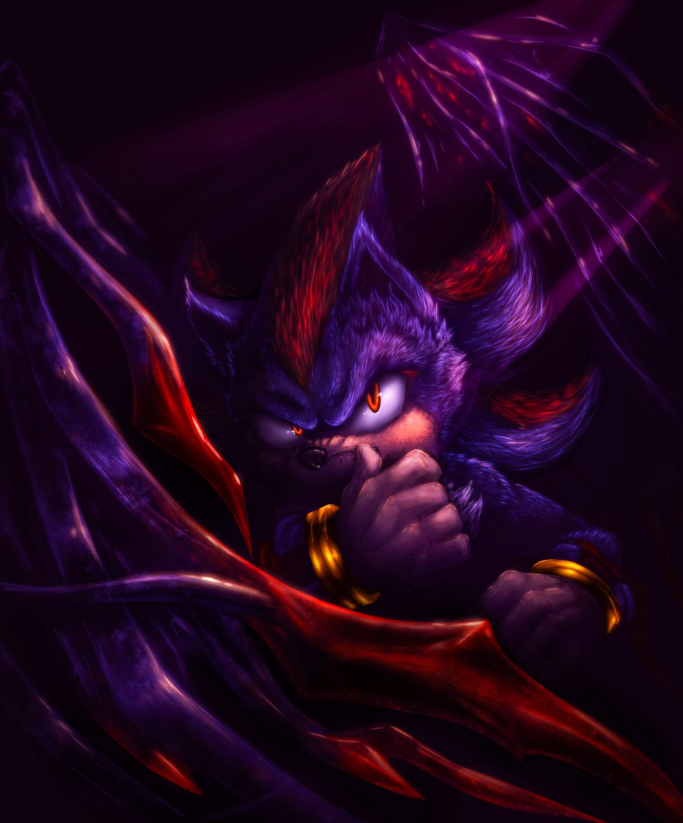 maulglin's tweet image. Have a #Shadow in the sonic movie style