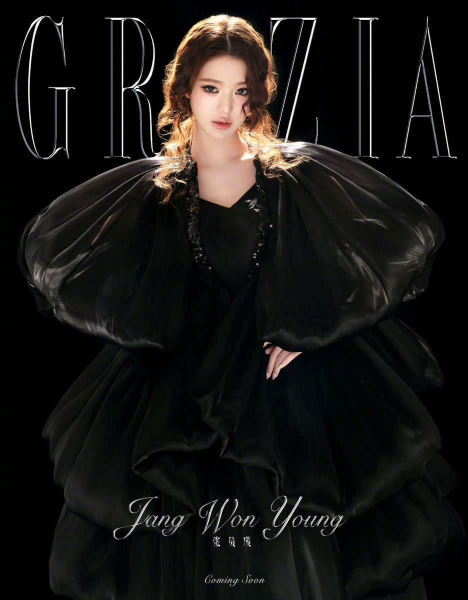 eternal1young's tweet photo. GRAZIA #장원영 https://t.co/2hlxKK9cDw