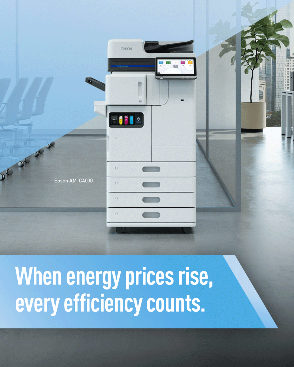 Looking to work more efficiently amid rising energy costs? It’s time to rethink your printing.​

Epson Business Inkjet Printers use Heat-Free Technology that helps reduce costs without compromises. ​

Learn more: tinyurl.com/3j52j85n