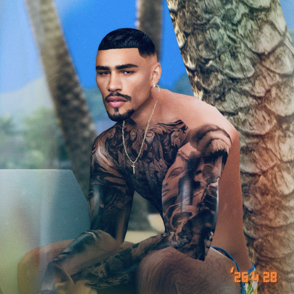 thecreatormj's tweet image. 🌴📸 #ShowUsYourSims #TS4