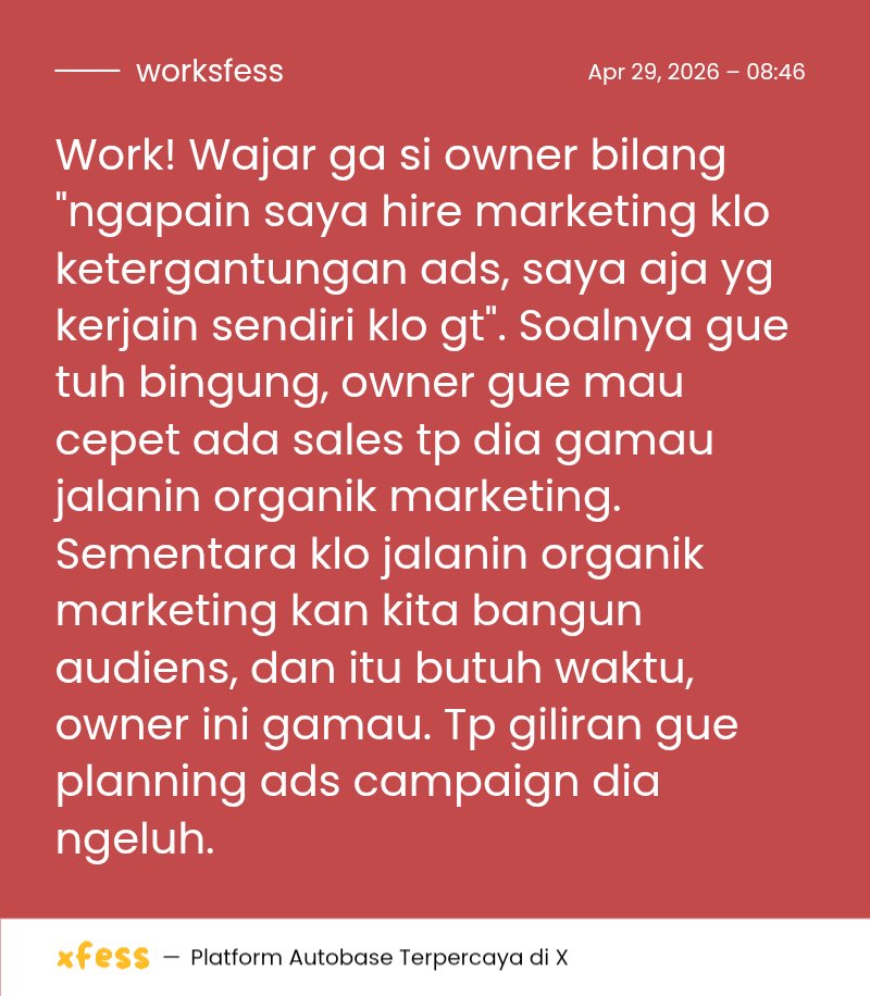 WORK tweet media