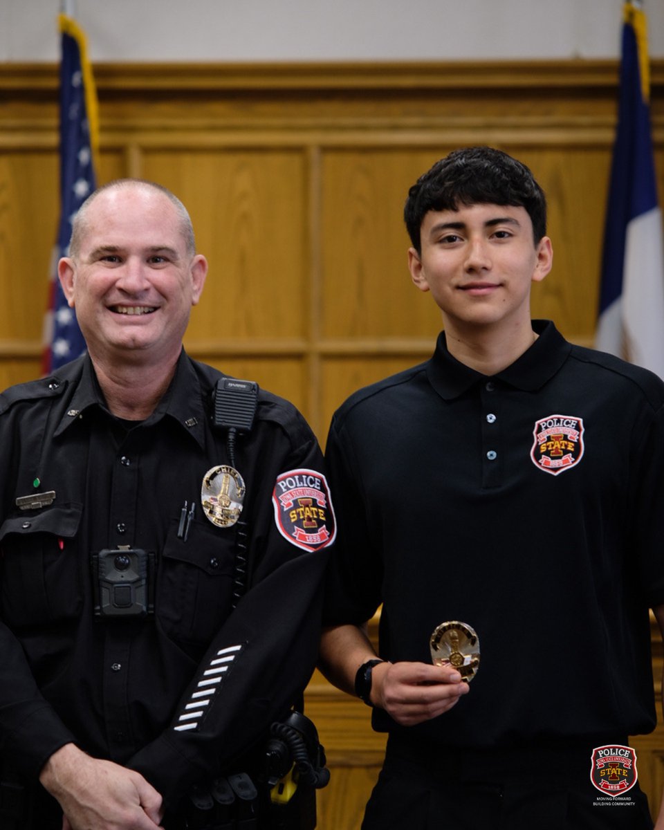 ISUPD's tweet image. Please join us in welcoming Officer Ari Herrera to the Iowa State University Police Department. Officer Herrera will be attending the Iowa Law Enforcement Academy next before completing his field training program with our agency.