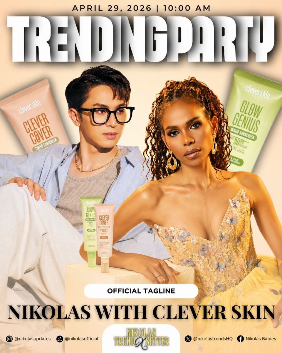 good morning everyone 

NIKOLAS WITH CLEVER SKIN