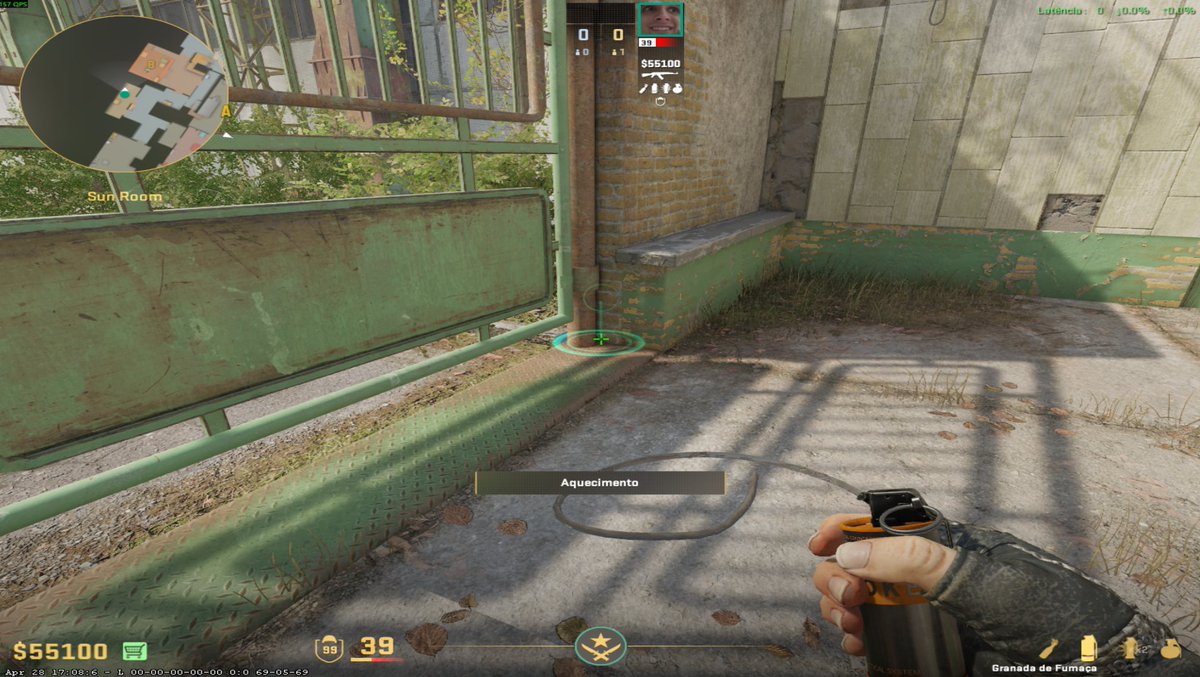 GomesHunk's tweet photo. Smoke Céu B.

Trava nessa parte da área externa da B, mirando no seguinte pixel. Mouse esquerdo só, força normal. https://t.co/2KkQzqtYL6
