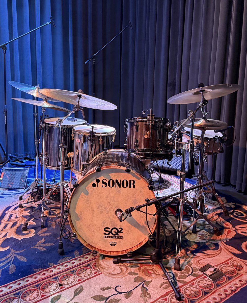 stevesmithdrums's tweet photo. April 28: Two fantastic shows at Good Cha Jazz Club Hangzhou, China. Next stop: Jazz At Lincoln Center Shanghai April 29, 2026. #SONORDRUMS https://t.co/BkzjVn4l2g