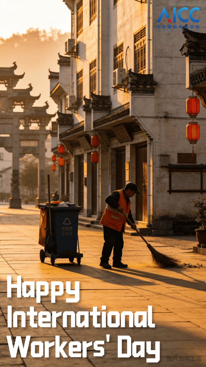 MarvelousAnhui's tweet image. Behind every beautiful moment
there’s someone working quietly
Today, we celebrate them
Happy International Workers' Day
#InternationalWorkersDay #MayDay #holidays #hianhui #huitravel #huiculture #huitaste #AnhuiTravel #AnhuiVoice #AnhuiStory #ChinaTravel #ChineseCulture