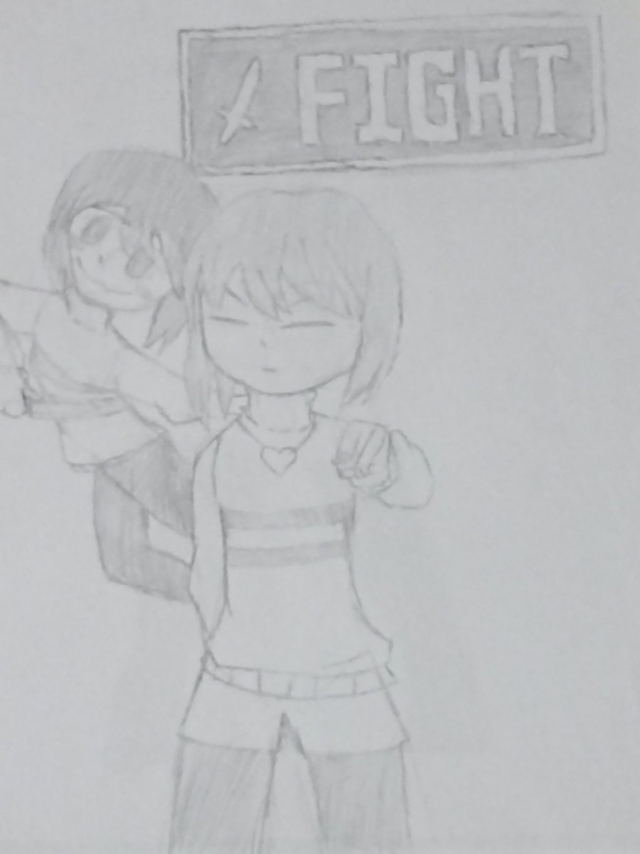 alexmomero79972's tweet image. Aqui juntando dos fandoms, ya se que no es original pero me la suda

#undertale #jojos #dibujos