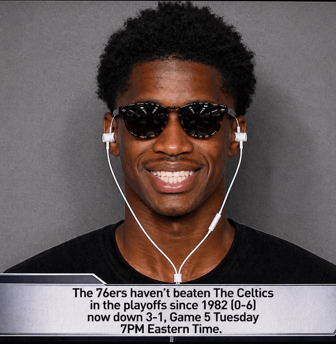 prettyboyhass's tweet photo. Sixers won game 5, this is your last chance to join the movement https://t.co/ZXiApPgT3f