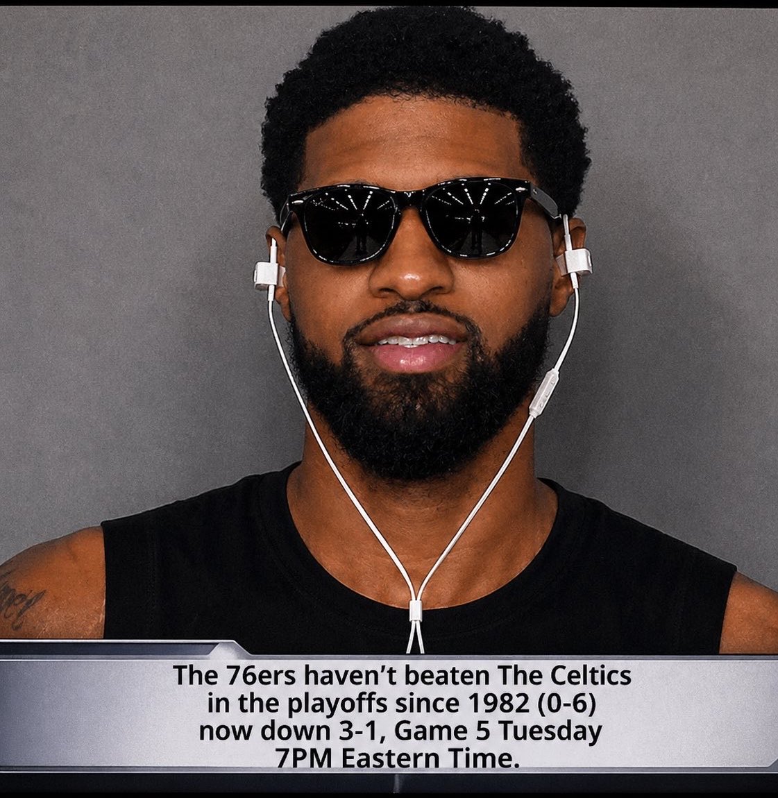 prettyboyhass's tweet photo. Sixers won game 5, this is your last chance to join the movement https://t.co/ZXiApPgT3f