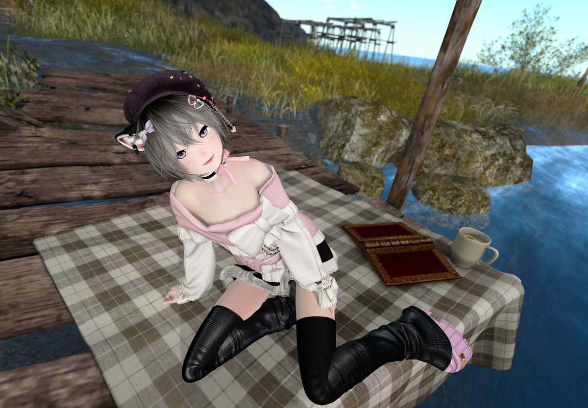 paferiadayo's tweet image. 男の子アバターをスキンなど再調整＆新衣装に～✨️
#セカンドライフ #SLJP #SecondLife #メタバース