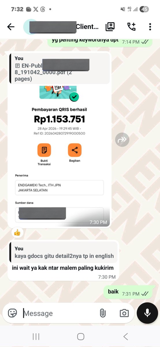 EN | JASA PEMROGRAMAN AI WEB MOBILE JOKI CODING tweet media