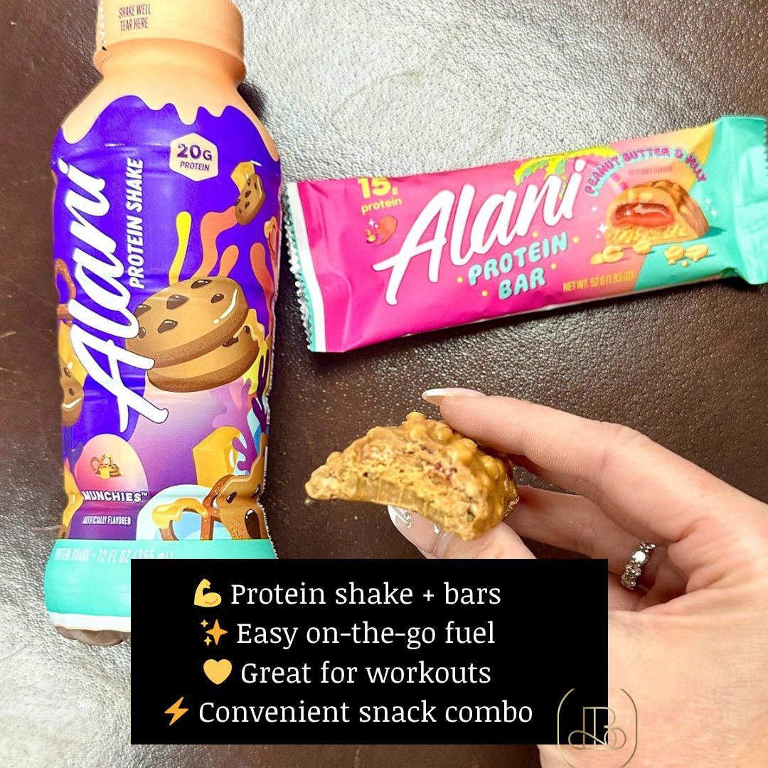BubblyMoments's tweet image. Fuel up fast 💪✨
 Alani Nu Shake + Protein Bars — snack &amp;amp; sip combo 💛

🛒 Shop Here: amzn.to/3QEQSnt

#FitnessFuel #HealthyLifestyle