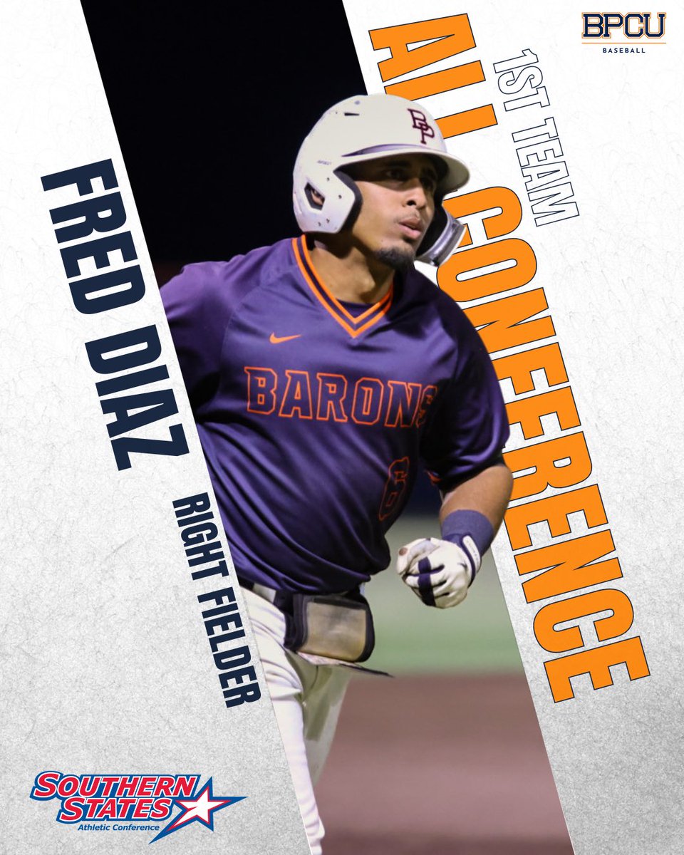 bpcuathletics's tweet photo. One final shoutout to @bpcu_baseball baseball very own Fred Diaz and Michael Son as they earn spots on the SSAC All-Conference Teams! https://t.co/a5bfiyIisr