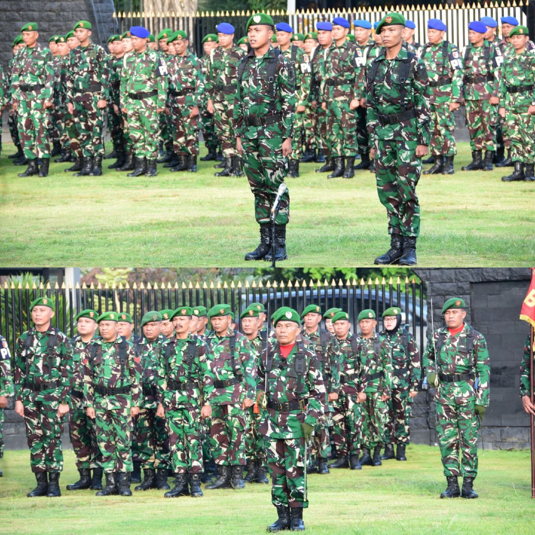 Komlek23PW's tweet photo. Palu β Komlekdam XXIII/Palaka Wira melaksanakan tugas sebagai penyelenggara Upacara Bendera Hari Senin, 27 April 2026, yang bertempat di Lapangan Upacara Makodam XXIII/Palaka Wira.
#tni_angakatan_darat
#puspentni
#puskomlekad
#kodam23palakawira
#infopalu
#infosulteng
#kabarpalu https://t.co/Qukic188cH
