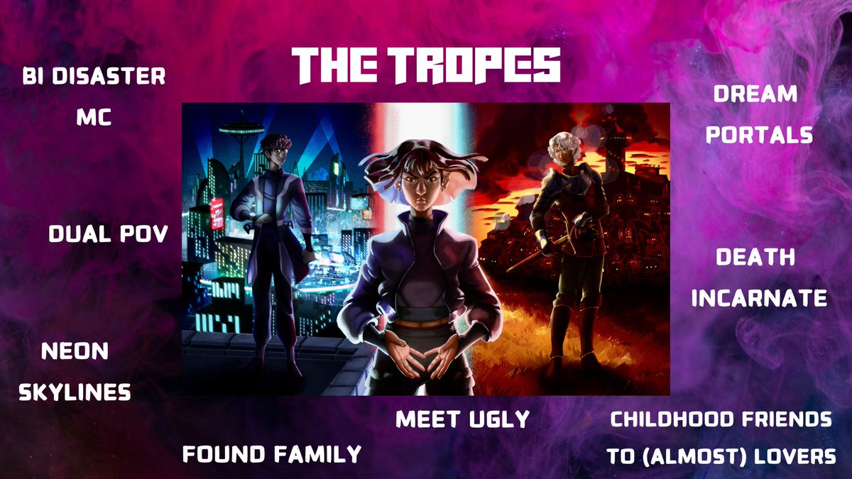 hunne_writes's tweet image. An #agentsguide to BETWEEN INFINITE VEILS - the adult cyberpunk I #amquerying.

SILVER ELITE x MINDWALKER x THE OA

featuring...
☁️ Dream portals
🌃 Neon skylines
👾 Treacherous tech
💕 Found family
🗡️ Meet-ugly
💀 Death incarnate

#questpit #Q #A #SFF #SF