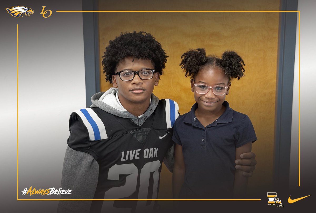 LiveOakFB's tweet image. Over the last several weeks, our football team has had the pleasure of visiting both North Live Oak and South Live Oak Elementary. We’re proud of our players for giving back, reading to students, and serving as positive role models in our community. 
#AlwaysBelieve