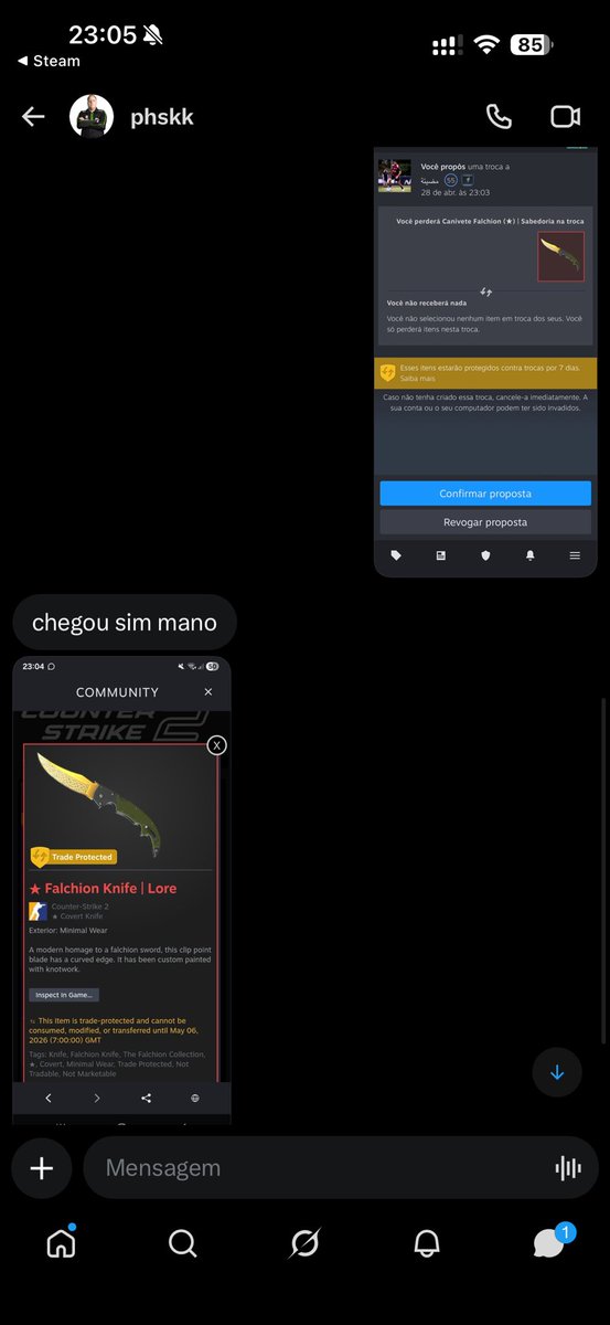 Pacheco_cs2's tweet photo. 🎉 Entrega feita com sucesso!

O prêmio já está com o ganhador 🏆  
Obrigado a todos que participaram — em breve tem mais! 🚀 https://t.co/uC7rm7OI7n