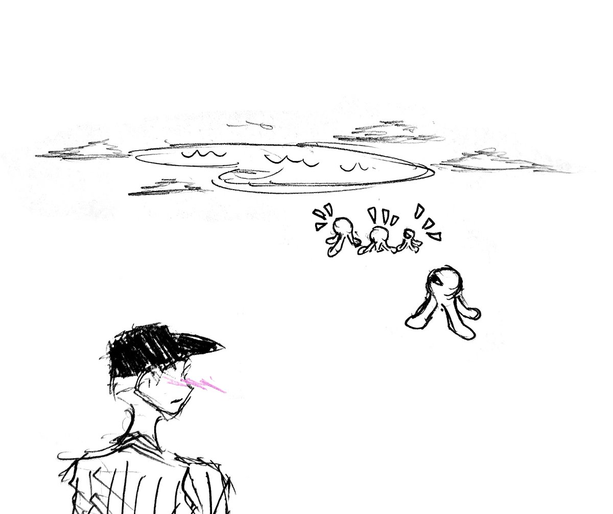 tMLnmieayhzX63's tweet image. I have to redraw it for how low-quality the original one is. 
Using finger to draw really kills me. 

#OFF #OFFgame