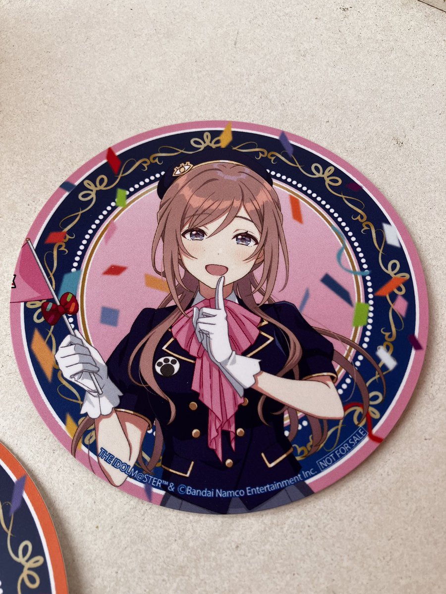 mimorincho2's tweet photo. 【交換】学園アイドルマスター 学マス よみうりランド よみラン

【譲】コースター：莉波

【求】コースター：星南　手毬　清夏

現在よみうりランド内で交換希望です。
検索からでもお気軽にお声掛けください！ https://t.co/ttswczGNom