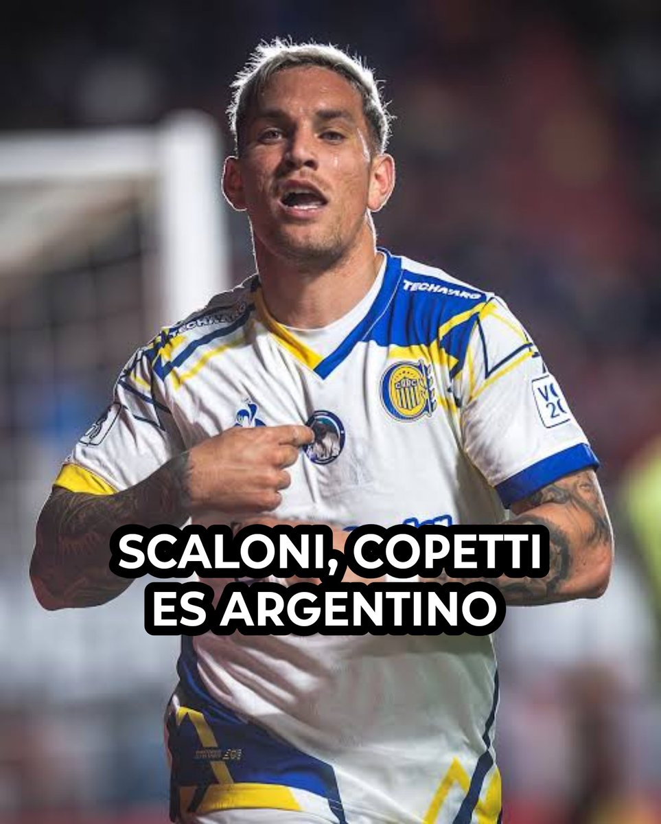ParaElOjoIdiota's tweet photo. #SCALONI, #COPETTI ES ARGENTINO...
🤣 https://t.co/4qtDnupXR6