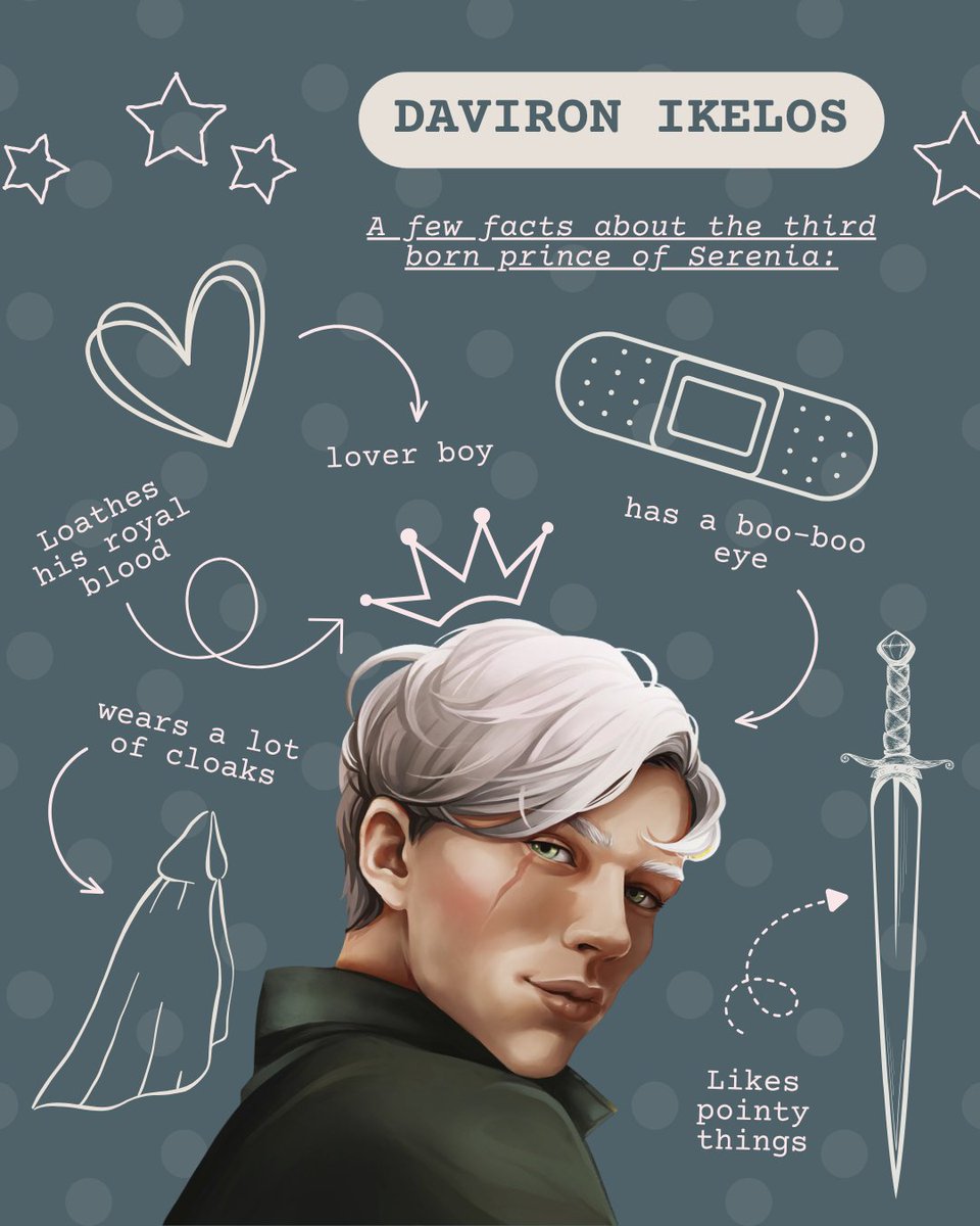 hunne_writes's tweet photo. Prince Daviron was sequestered after manifesting the same reviled ability as his father’s enemy. Now he works to undermine the king’s war at every turn. When he learns the girl in his dreams is the key to defeating a despot, he’ll do anything to possess her.

#questpit #Q #A #SFF https://t.co/eraEKeOUyG