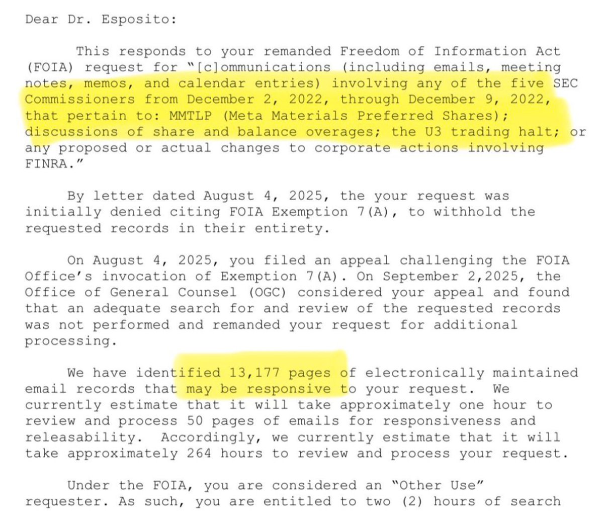 <a href="/ElofsonJess/">The Artist known as Jess</a> There Are a lot of Ohio residents who have been hijacked by regulators.

They are robbing Americans IRAs 

Here is a recent FOIA to prove it..

13177 emails on a dividend they forced to trade.. not a stock.
 this is the 17th floor of the Madoff scandal.