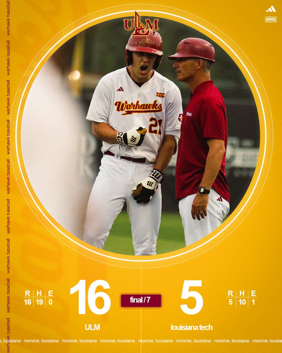 ULM Baseball tweet media