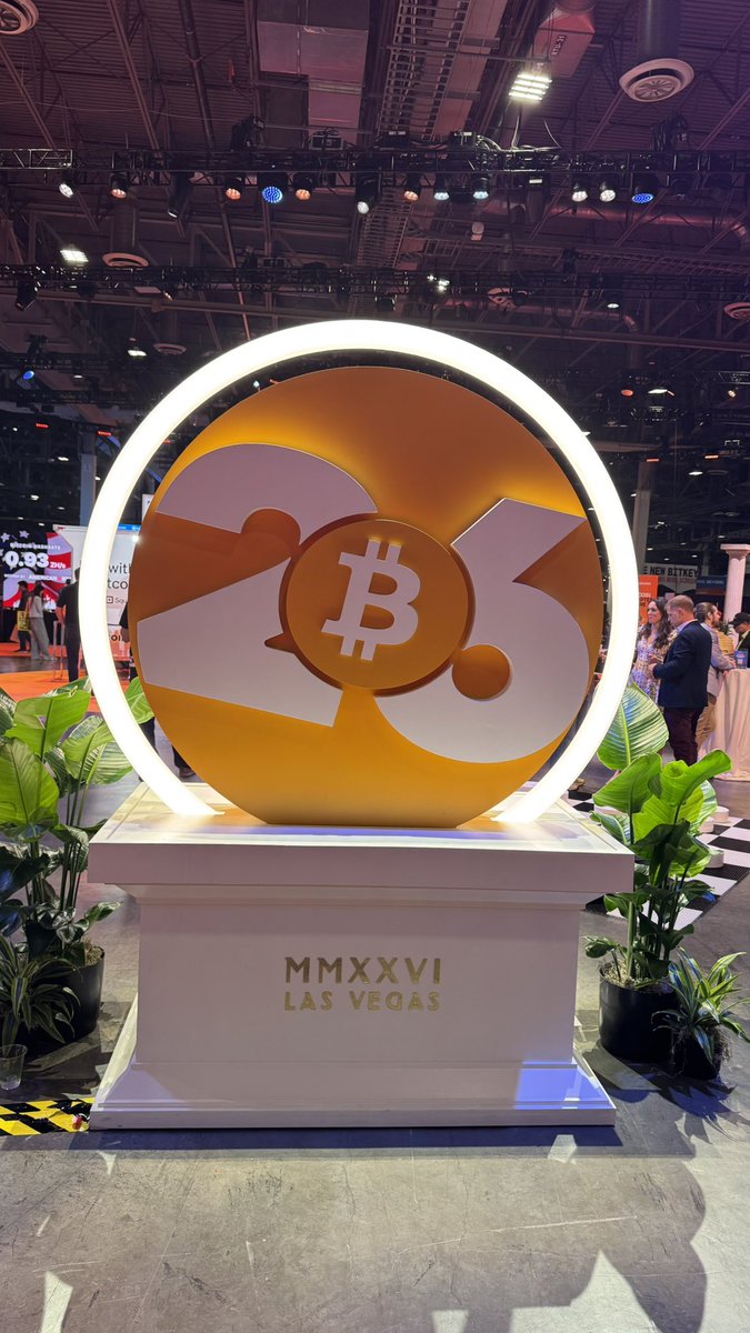 Pleb86's tweet photo. #Bitcoin
Las Vegas Conference 2026 https://t.co/dnr1WFhT7J