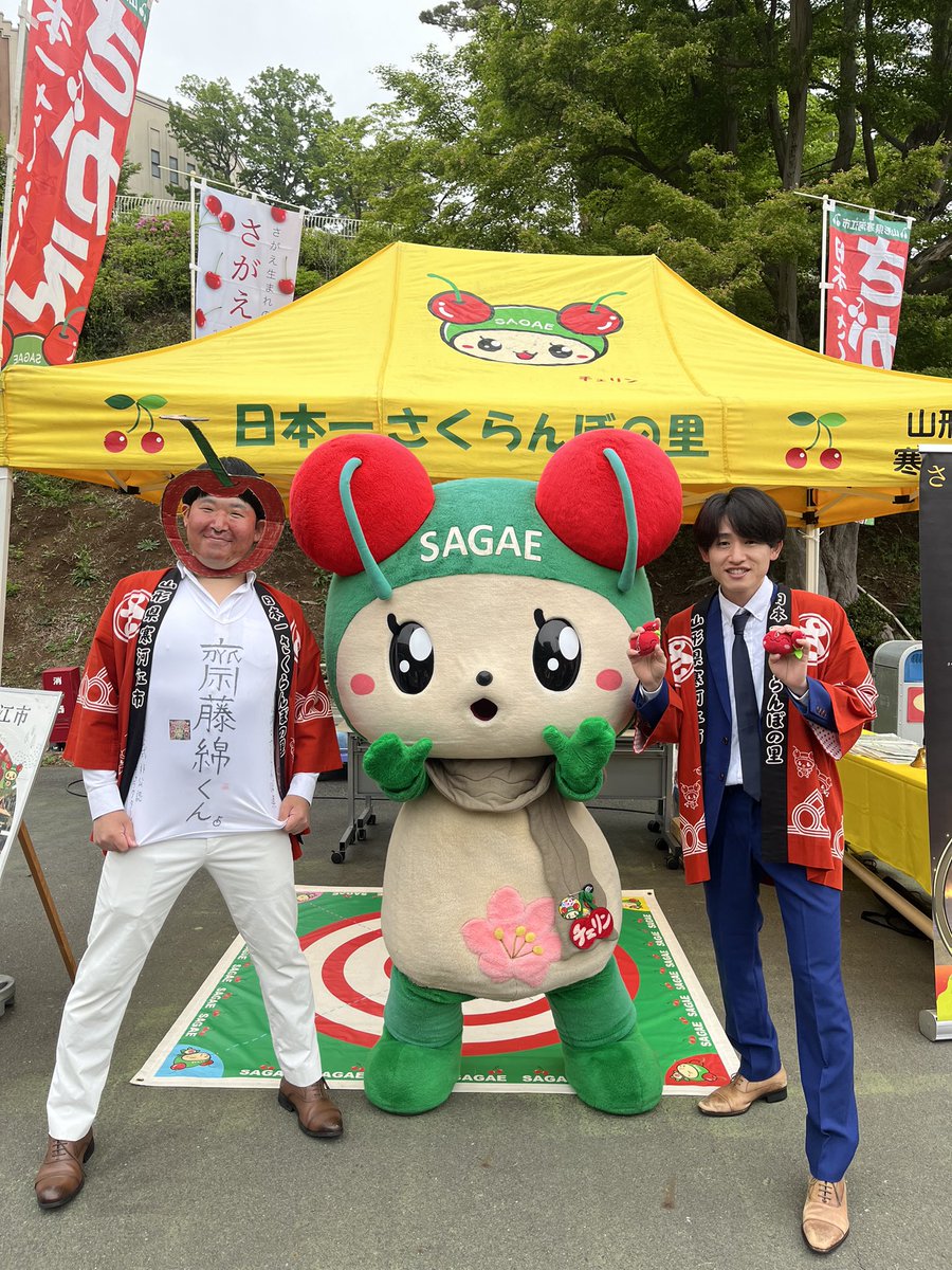 さくらんぼの妖精 チェリン【公式】 tweet media