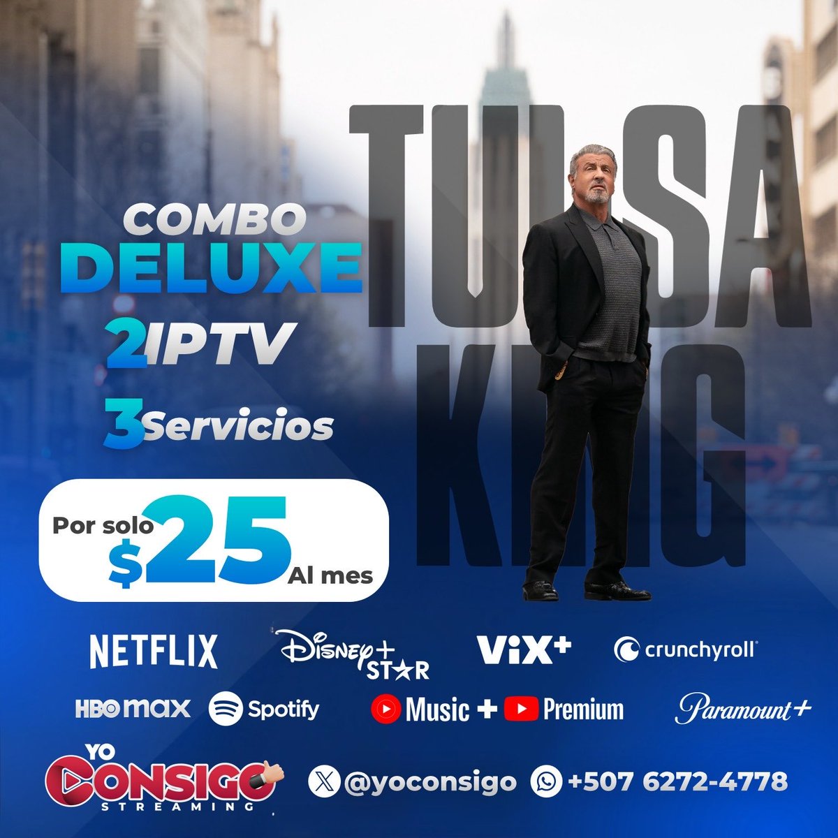 YoConsigo's tweet photo. Yo Consigo Streaming

🖥️ Disfruta series, películas y contenido variado en un solo lugar
🇵🇦 Configuración sencilla y soporte disponible
📲 Escribe ya mismo al WhatsApp: +507 6272-4778

#StreamingPanama #EntretenimientoPTY #SeriesYPeliculas #ContenidoDigital #TVPanama https://t.co/kNWjrKKV1B