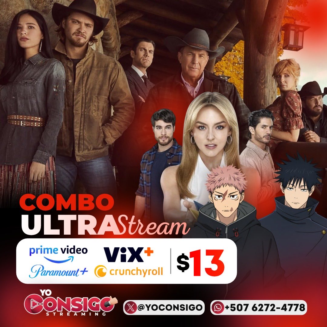 YoConsigo's tweet photo. Yo Consigo Streaming

🖥️ Disfruta series, películas y contenido variado en un solo lugar
🇵🇦 Configuración sencilla y soporte disponible
📲 Escribe ya mismo al WhatsApp: +507 6272-4778

#StreamingPanama #EntretenimientoPTY #SeriesYPeliculas #ContenidoDigital #TVPanama https://t.co/kNWjrKKV1B
