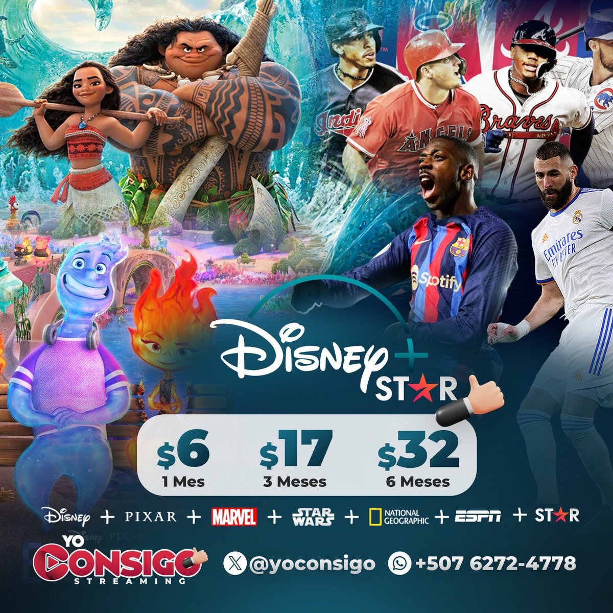YoConsigo's tweet photo. Yo Consigo Streaming

🖥️ Disfruta series, películas y contenido variado en un solo lugar
🇵🇦 Configuración sencilla y soporte disponible
📲 Escribe ya mismo al WhatsApp: +507 6272-4778

#StreamingPanama #EntretenimientoPTY #SeriesYPeliculas #ContenidoDigital #TVPanama https://t.co/O11KBFZtQ1