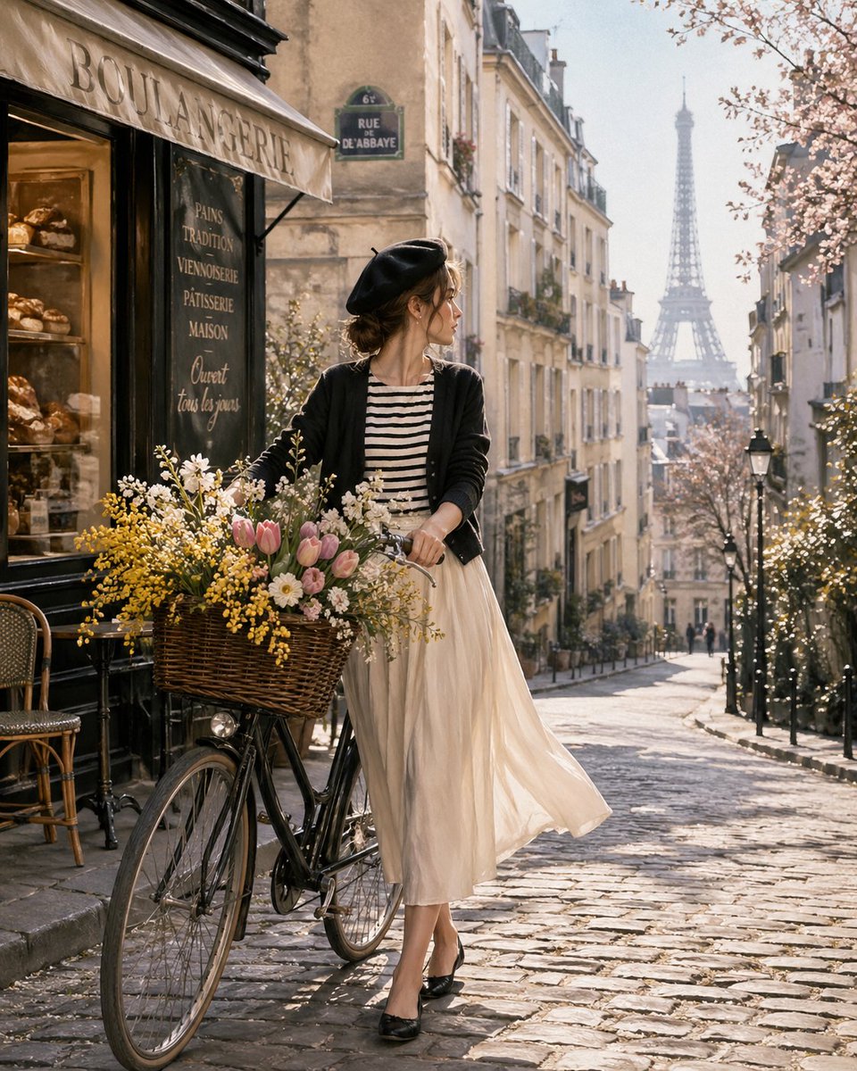 kNfRi1fynQUU3lw's tweet image. パリジェンヌ

エッフェル塔が見える町で
#ChatGPT #AIart