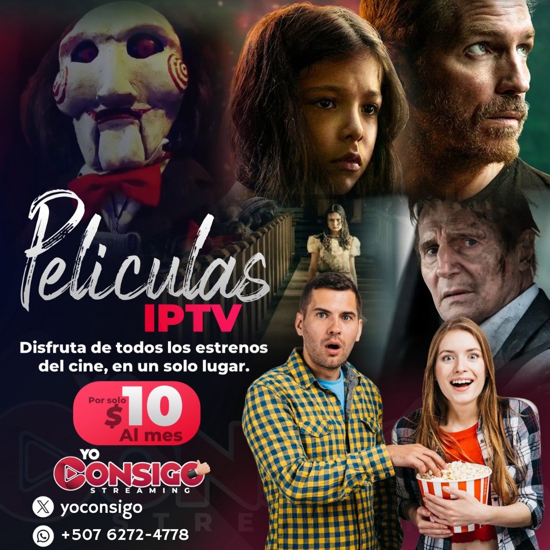 YoConsigo's tweet photo. Yo Consigo Streaming

🖥️ Disfruta series, películas y contenido variado en un solo lugar
🇵🇦 Configuración sencilla y soporte disponible
📲 Escribe ya mismo al WhatsApp: +507 6272-4778

#StreamingPanama #EntretenimientoPTY #SeriesYPeliculas #ContenidoDigital #TVPanama https://t.co/hT0IzT0l02