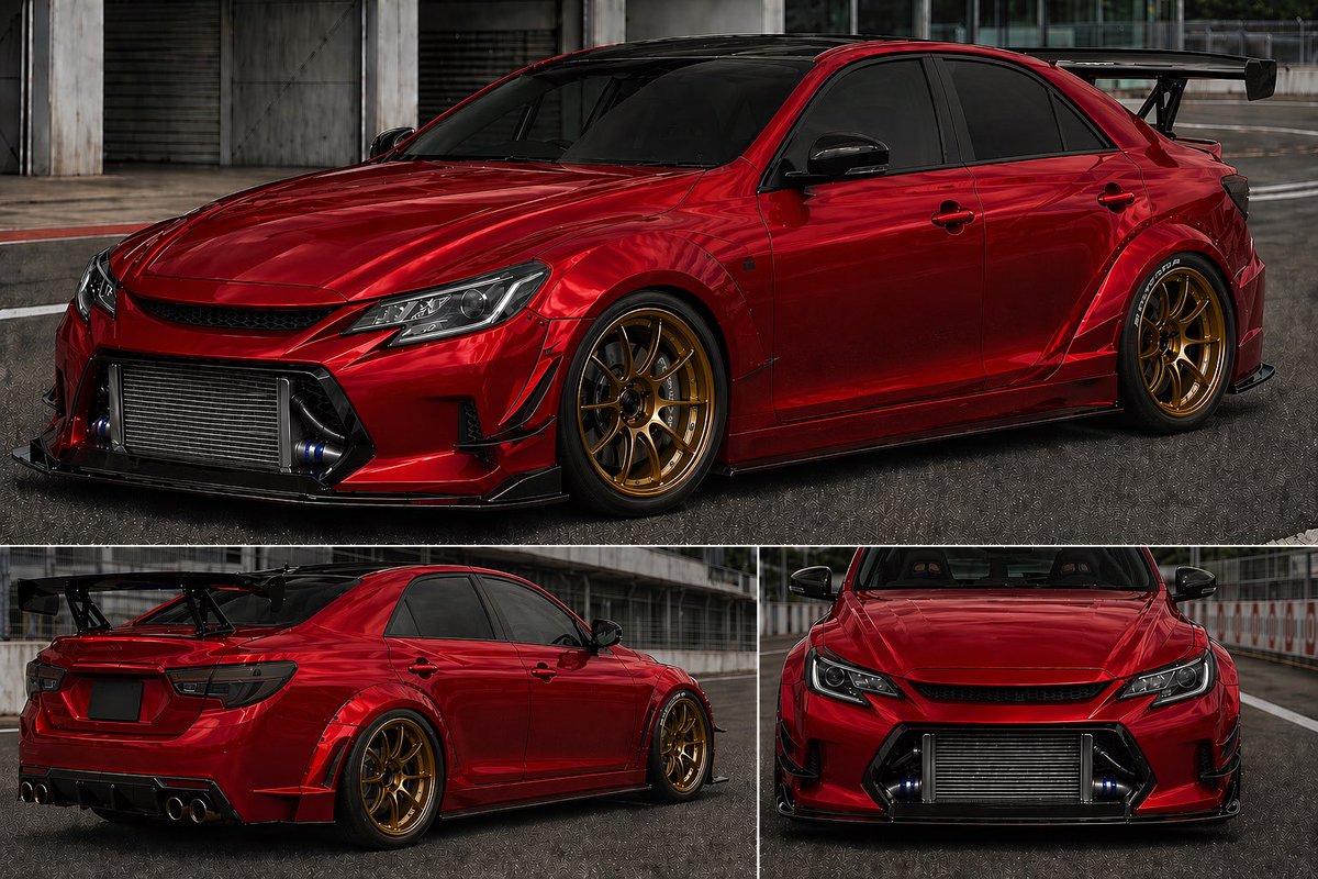 tabengers_55's tweet image. チャッピーで作った
理想の形
 #マークX
 #ChatGPT