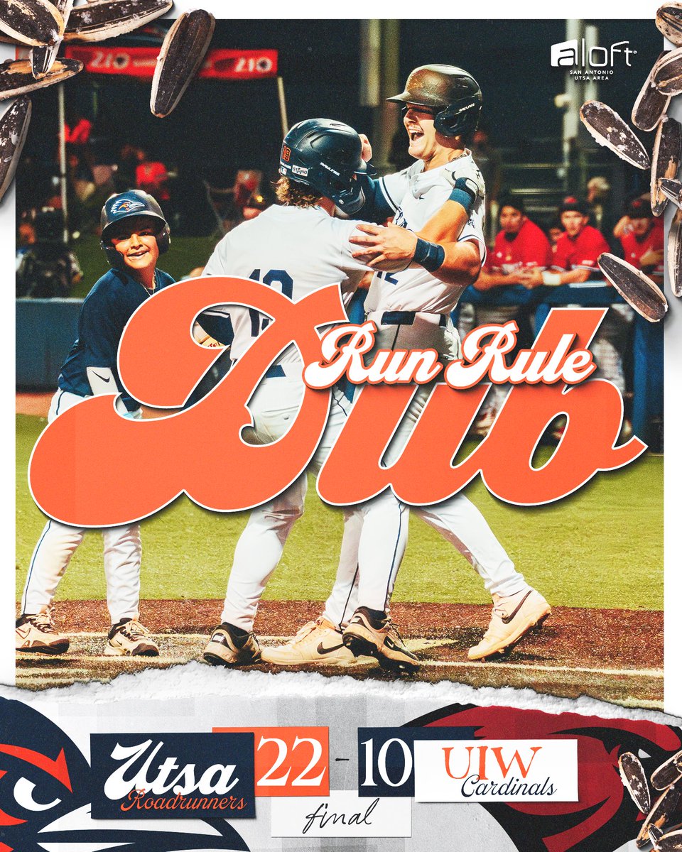 UTSABSB's tweet image. Wish we could’ve played 9 🤭

#BirdsUp🤙 | #LetsGo210