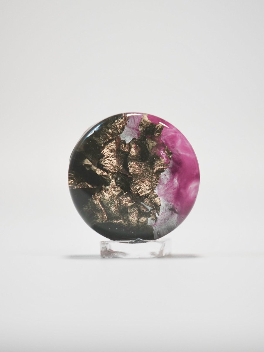 Hana_Sasou's tweet image. 色彩の地層

#レジン #resin #resinart
