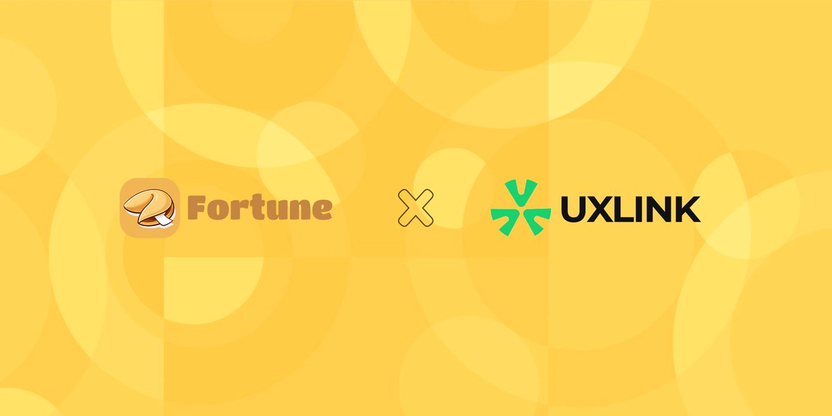 fortuneglobal_'s tweet photo. 🥳 We’re excited to announce our strategic partnership with @UXLINKofficial!

UXLINK is an AI-powered Web3 social platform and infrastructure, where super dapps take off.

By combining our strengths, we’re set to unlock new experiences and opportunities for the community. 💪

Plus… our joint campaign are just around the corner 👀
#Fortune #UXLINK #Campaign #AI #Partnership