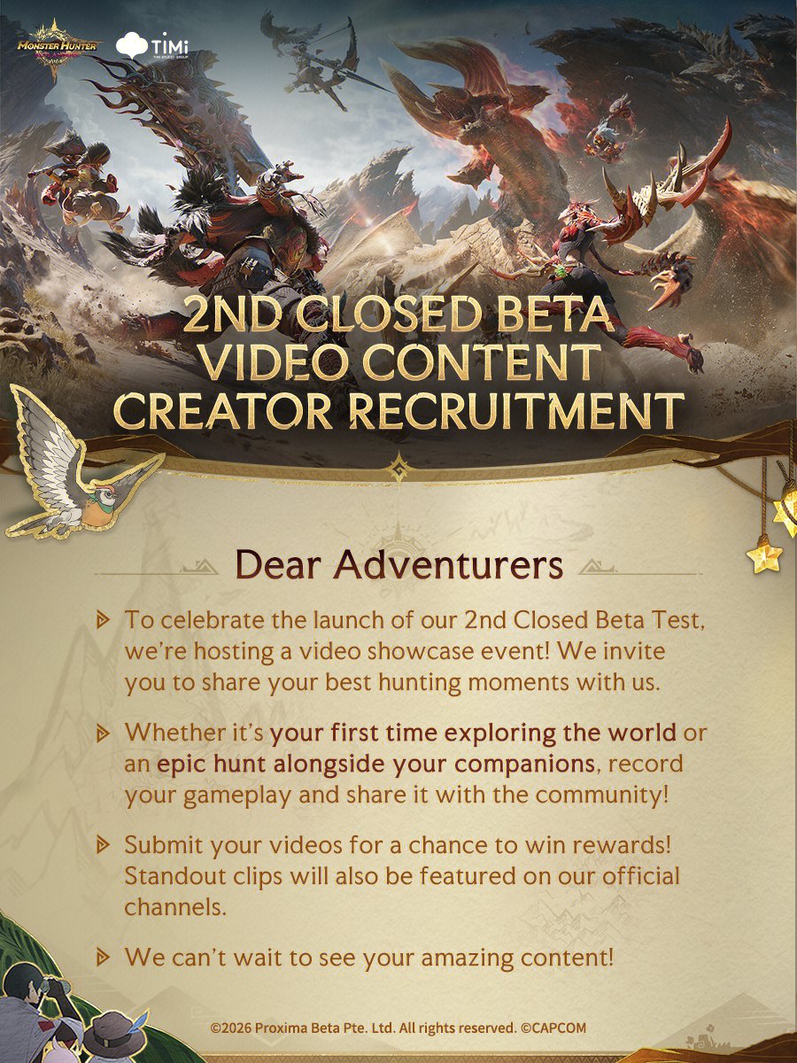 Monster Hunter Outlanders tweet media