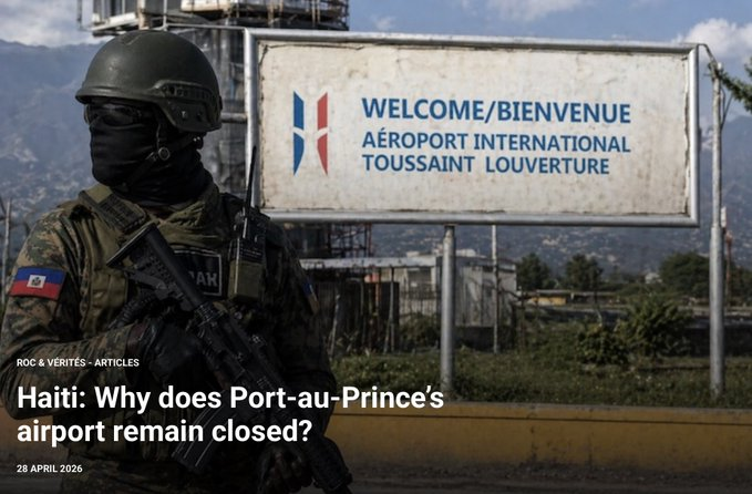 TheNancyRoc's tweet image. #Haiti With civilian flights suspended but military traffic ongoing, the prolonged closure of Port-au-Prince’s airport reveals the gap between security breakdown and global speculation.

What does this prolonged closure really reveal? by Nancy Roc on @AlterPresse